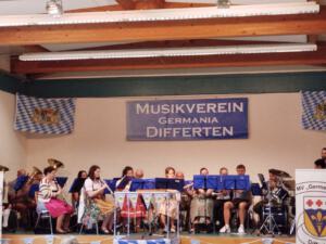 Auftritt beim Musikverein Differten